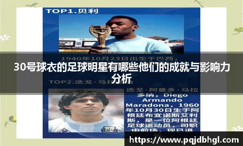 30号球衣的足球明星有哪些他们的成就与影响力分析